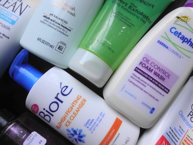 Drugstore cleansers